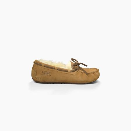 UGG Dakota Brown Slippers for Kids (TYFG13652)